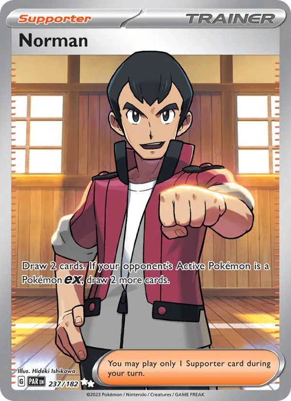 Norman — Paradox Rift #237 (Pokémon TCG card)
