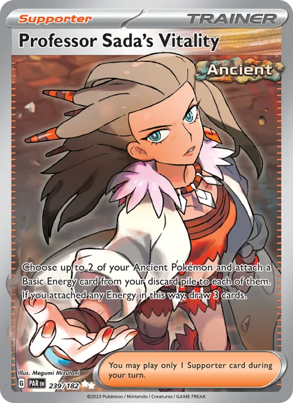 Professor Sada's Vitality — Paradox Rift #239 (Pokémon TCG card)