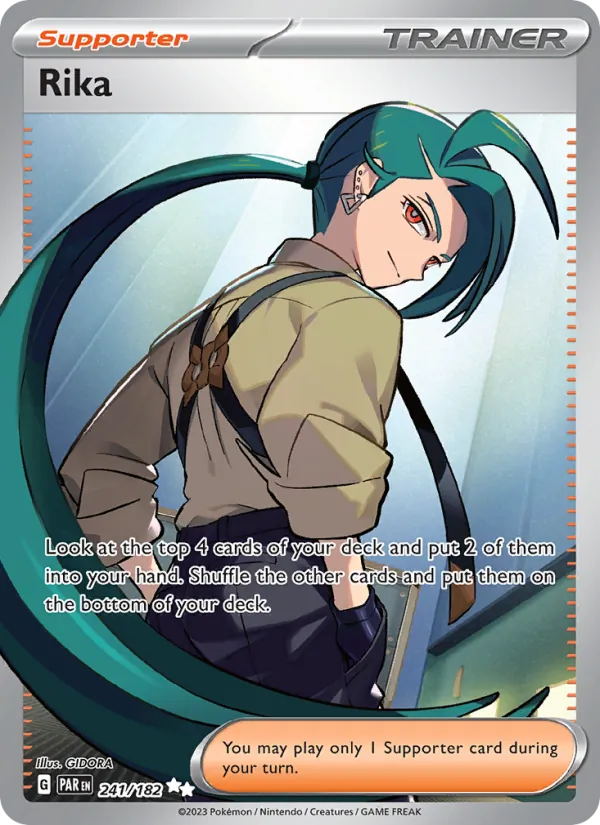 Rika — Paradox Rift #241 (Pokémon TCG card)