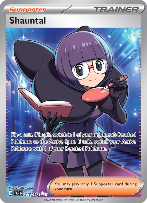 Shauntal — Paradox Rift #243 (Pokémon TCG card)