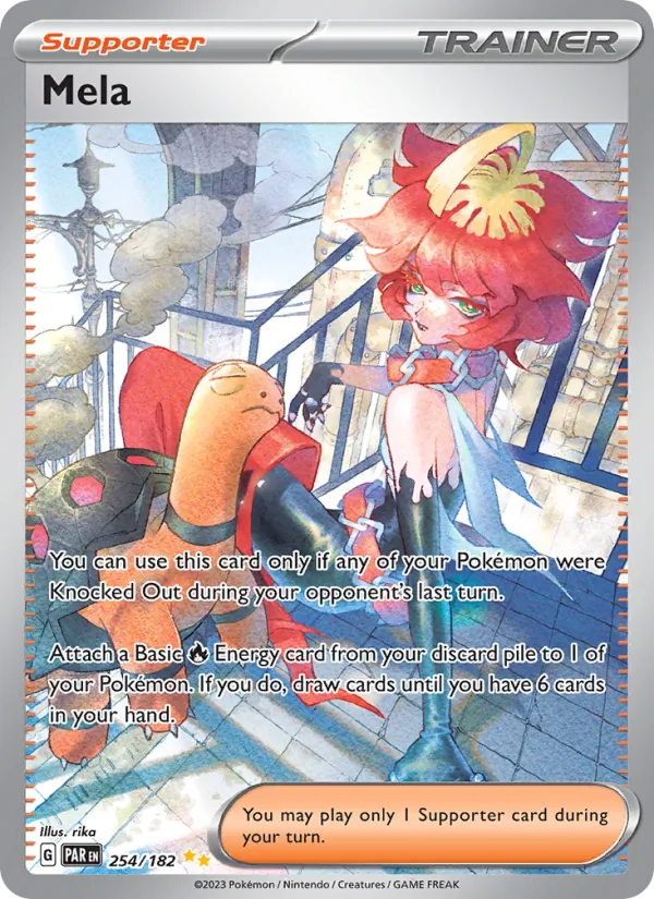 Mela — Paradox Rift #254 (Pokémon TCG card)