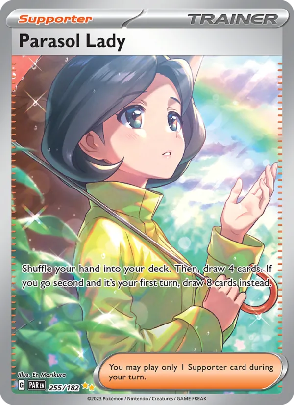 Parasol Lady — Paradox Rift #255 (Pokémon TCG card)