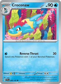 Croconaw (Temporal Forces #040)