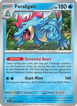 Feraligatr (Temporal Forces #041)