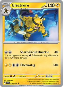 Electivire (Temporal Forces #054)