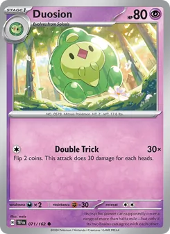 Duosion (Temporal Forces #071)