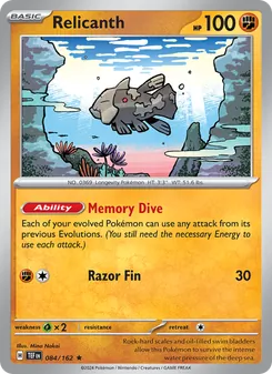 Relicanth (Temporal Forces #084)