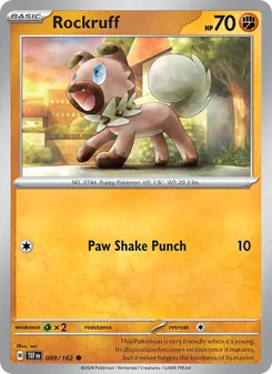 Rockruff (Temporal Forces #089)
