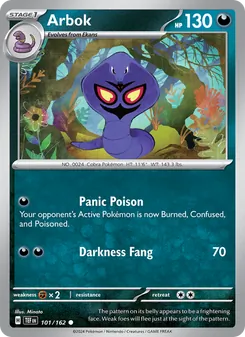 Arbok (Temporal Forces #101)
