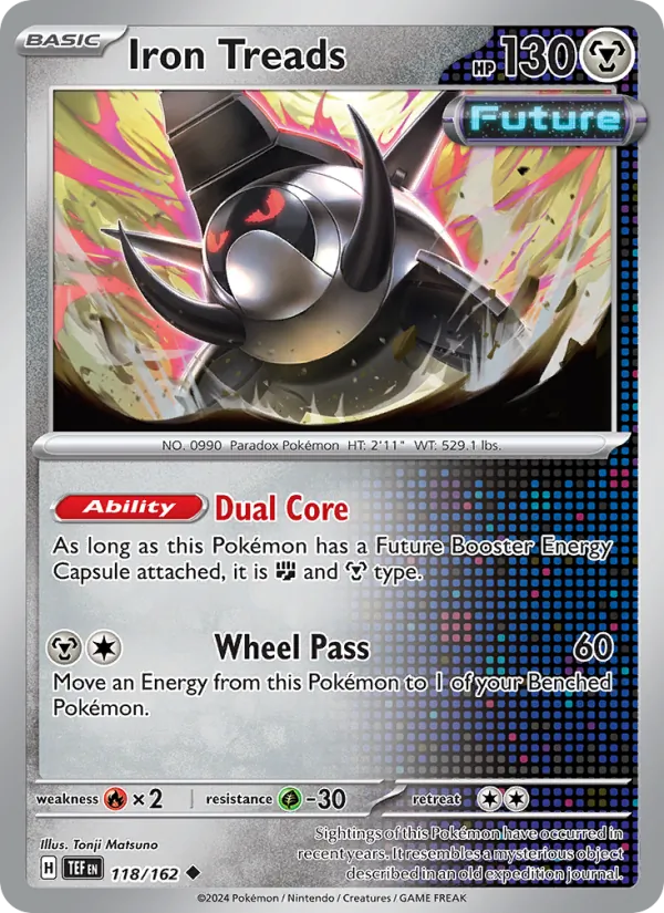 Iron Treads — Temporal Forces #118 (Pokémon TCG card)