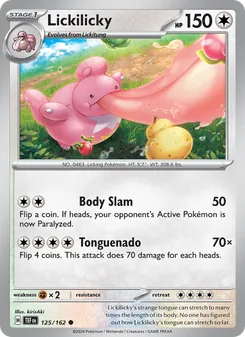 Lickilicky (Temporal Forces #125)