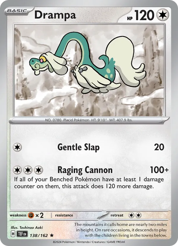 Drampa — Temporal Forces #138 (Pokémon TCG card)