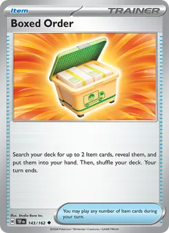 Boxed Order (Temporal Forces #143)