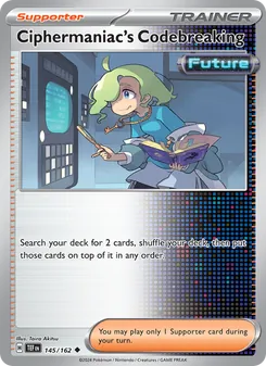 Ciphermaniac's Codebreaking (Temporal Forces #145)