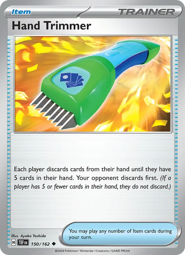 Hand Trimmer — Temporal Forces #150 (Pokémon TCG card)