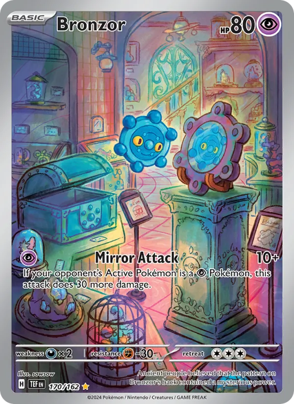 Bronzor — Temporal Forces #170 (Pokémon TCG card)