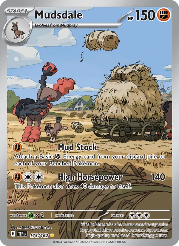 Mudsdale — Temporal Forces #175 (Pokémon TCG card)