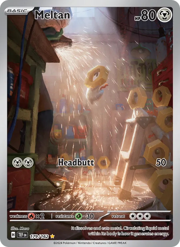 Meltan — Temporal Forces #179 (Pokémon TCG card)