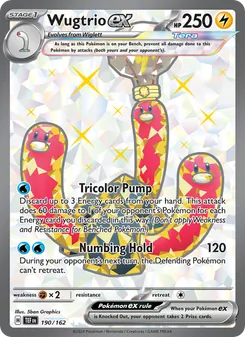 Wugtrio ex (Temporal Forces #190)