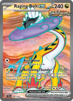 Raging Bolt ex (Temporal Forces #196)