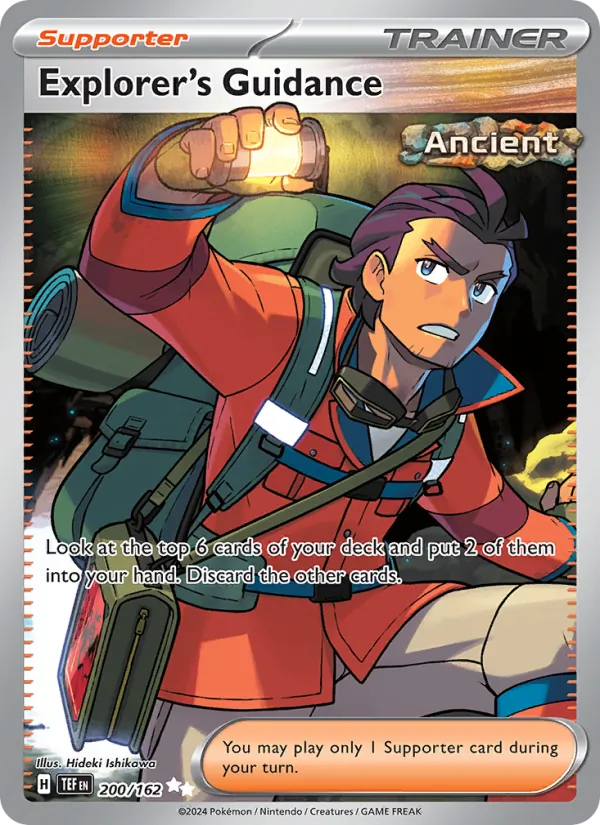 Explorer's Guidance — Temporal Forces #200 (Pokémon TCG card)