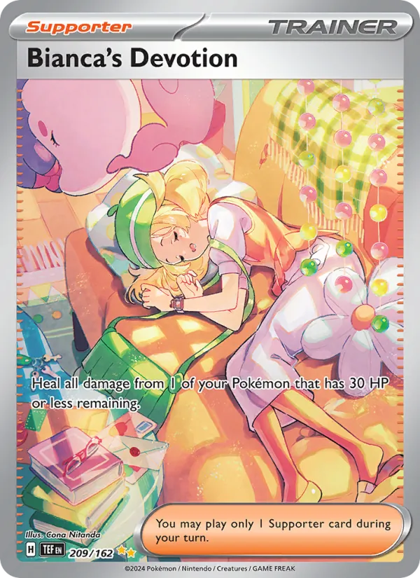 Bianca's Devotion — Temporal Forces #209 (Pokémon TCG card)