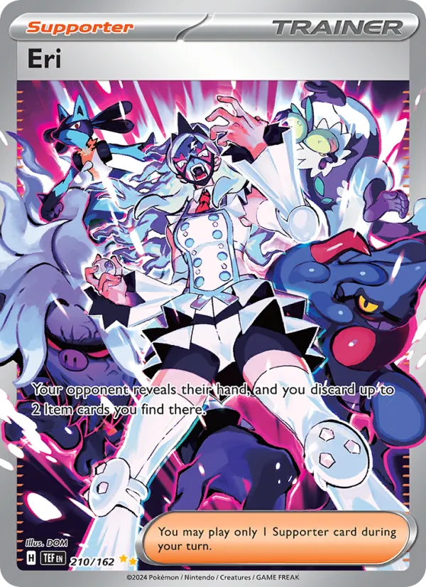 Eri — Temporal Forces #210 (Pokémon TCG card)