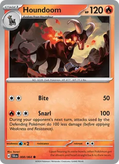 Houndoom (Shrouded Fable #008)