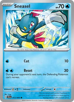 Sneasel (Shrouded Fable #013)