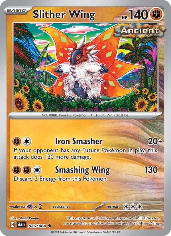 Slither Wing — Shrouded Fable #026 (Pokémon TCG card)