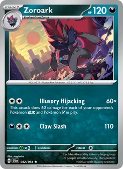 Zoroark (Shrouded Fable #032)