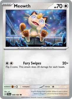 Meowth (Shrouded Fable #048)