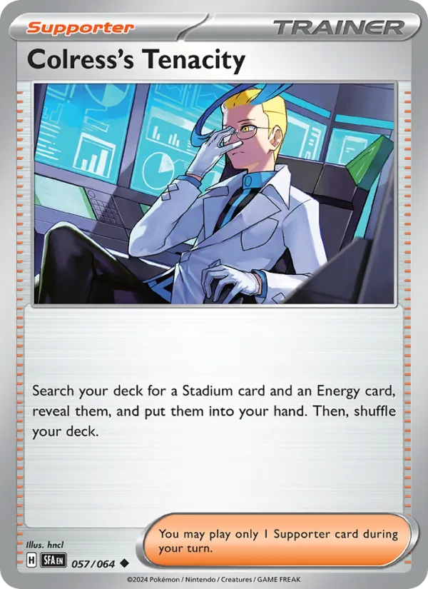Colress's Tenacity — Shrouded Fable #057 (Pokémon TCG card)