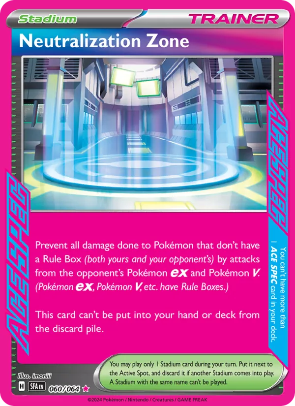 Neutralization Zone — Shrouded Fable #060 (Pokémon TCG card)
