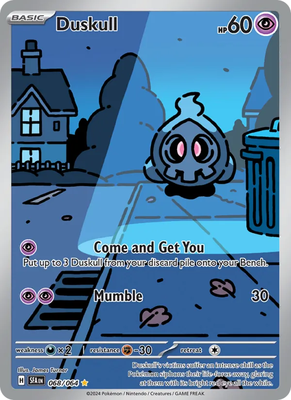 Duskull — Shrouded Fable #068 (Pokémon TCG card)