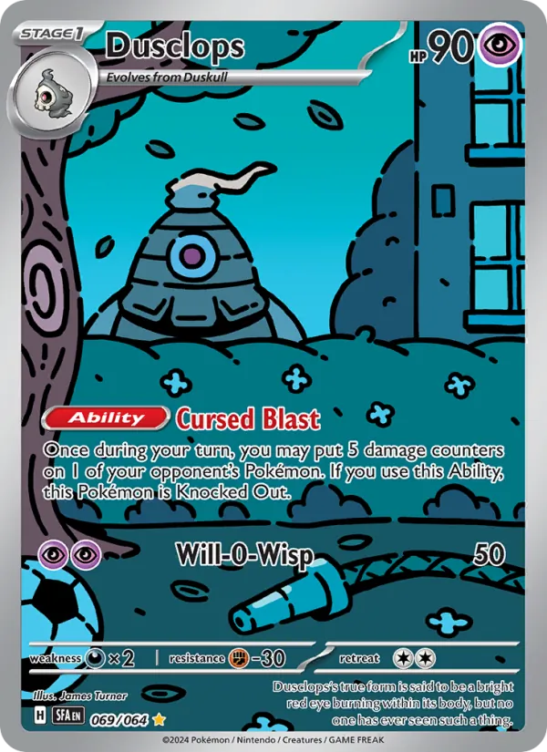 Dusclops — Shrouded Fable #069 (Pokémon TCG card)