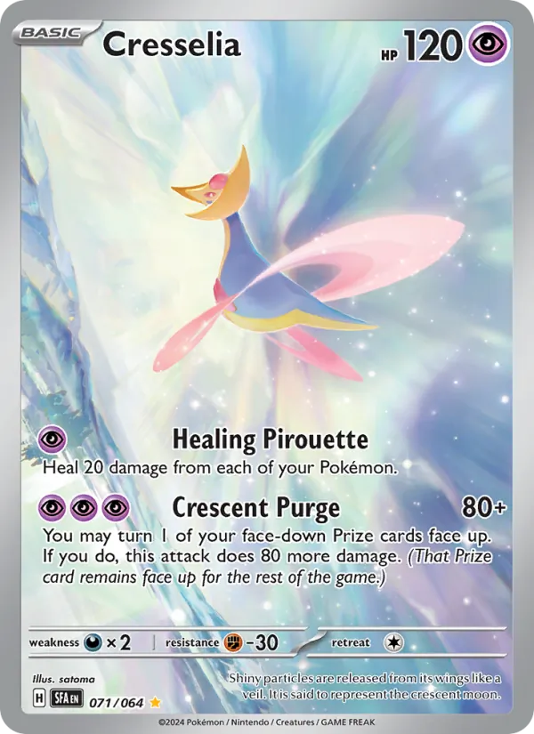 Cresselia — Shrouded Fable #071 (Pokémon TCG card)