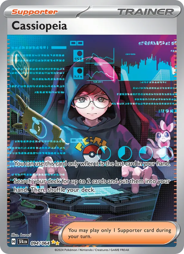 Cassiopeia — Shrouded Fable #094 (Pokémon TCG card)