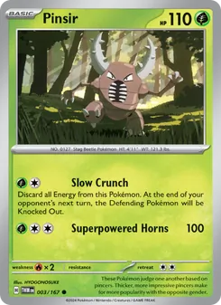 Pinsir (Twilight Masquerade #003)