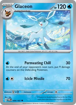 Glaceon (Twilight Masquerade #054)