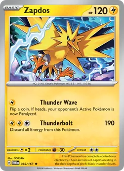 Zapdos (Twilight Masquerade #065)