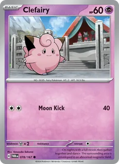 Clefairy (Twilight Masquerade #078)