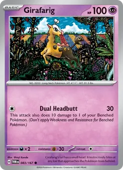 Girafarig (Twilight Masquerade #083)