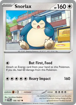 Snorlax (Twilight Masquerade #136)