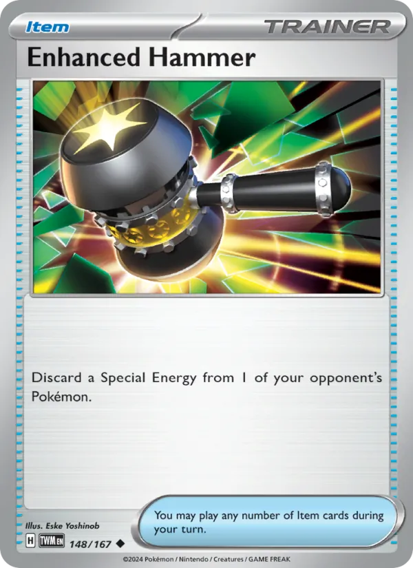 Enhanced Hammer — Twilight Masquerade #148 (Pokémon TCG card)