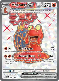 Magcargo ex (Twilight Masquerade #191)