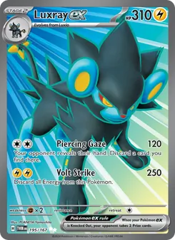 Luxray ex (Twilight Masquerade #195)