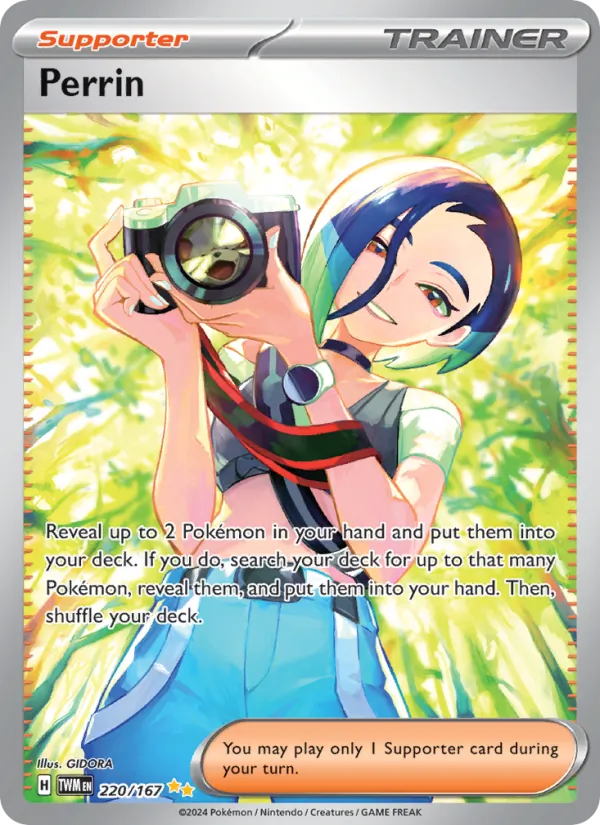 Perrin — Twilight Masquerade #220 (Pokémon TCG card)
