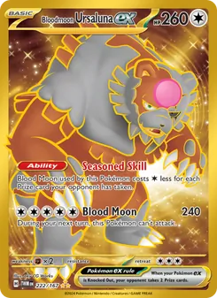 Bloodmoon Ursaluna ex (Twilight Masquerade #222)
