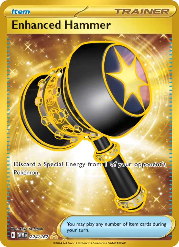 Enhanced Hammer — Twilight Masquerade #224 (Pokémon TCG card)